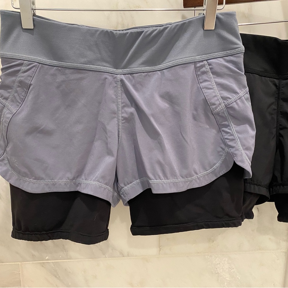 Set Of 2, Running/Workout Shorts With Built-In Li… - image 3